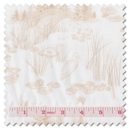 Watermarks - toile lily (per 1/4 metre)