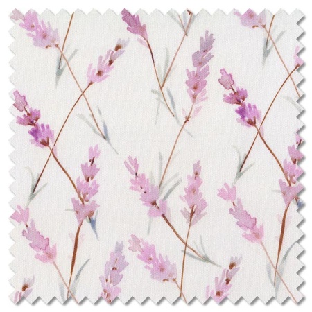 Blooming Lovely - lavender cream (per 1/4 metre)