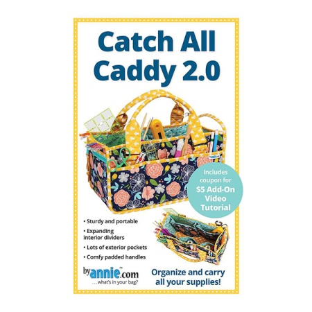 By Annie Catch All Caddy 2.0 bag pattern