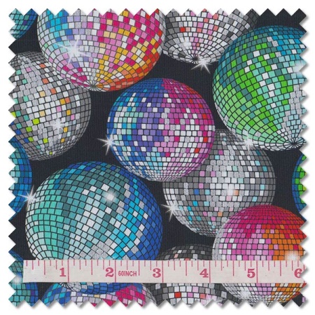 Disco! - multi disco balls (per 1/4 metre)