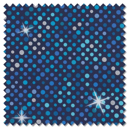 Disco! - blue big glitter (per 1/4 metre)