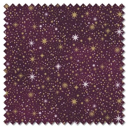 Enchanted Christmas - celestial port (per 1/4 metre)