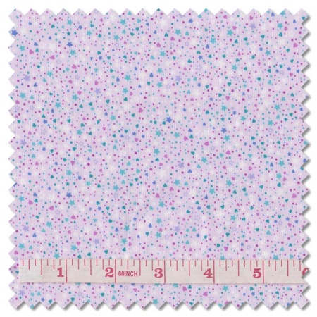 Fairy Dust - sparkle pink (per 1/4 metre)