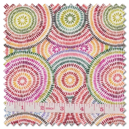 Floribunda - groove thang rainbow (per 1/4 metre)