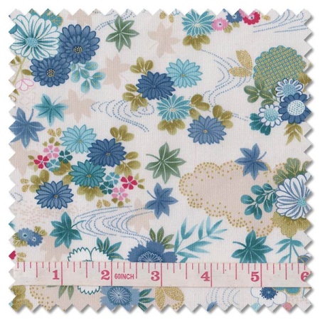 Kasumi - harmony cream (per 1/4 metre)