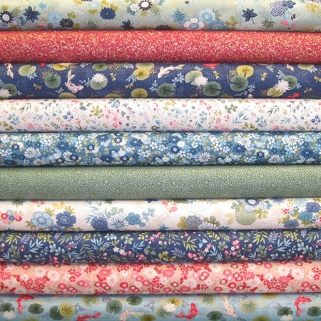 Makower Kasumi 10 fat quarter pack