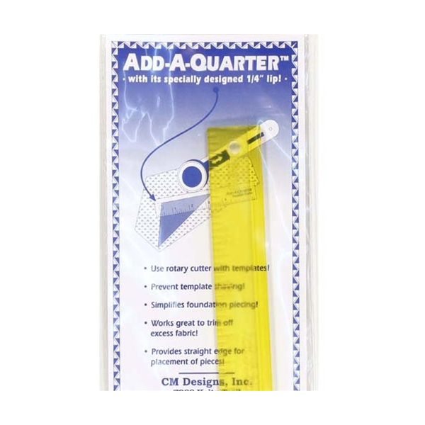 Add-A-Quarter ruler 12″