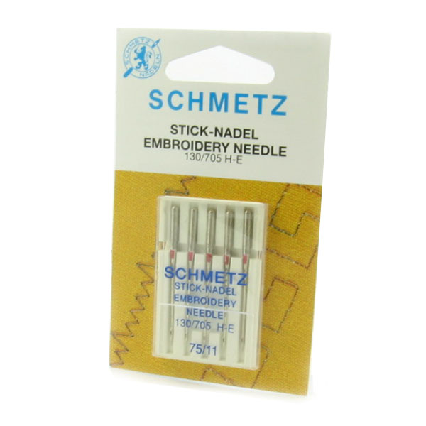 Schmetz Machine Embroidery Needle Twin Size 75/3.0