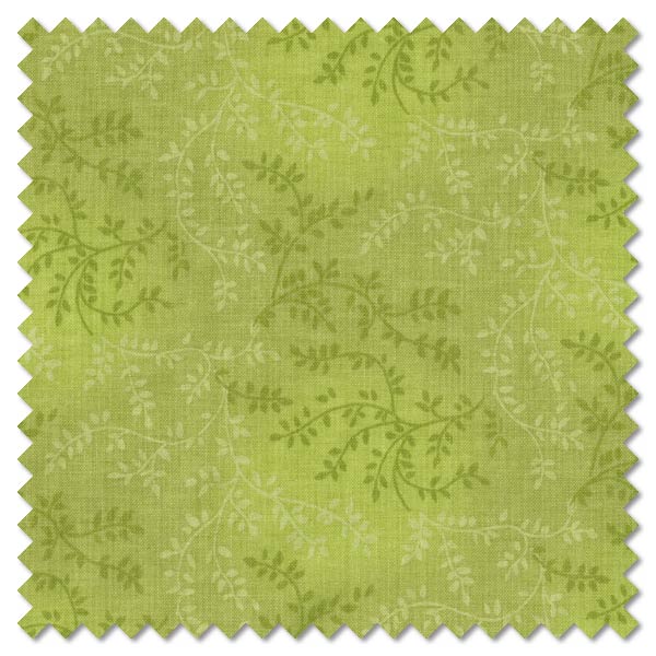 108 inch extra wide quilt backing fabric - tonal vineyard light green