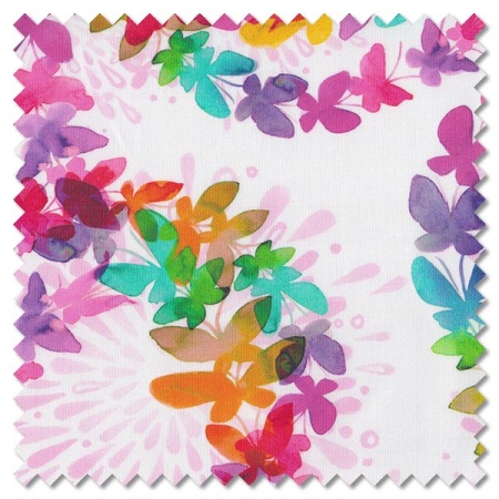 Playgrounds - butterfly swirl paper (per 1/4 metre)