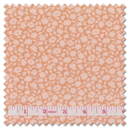 Plain and Simple - silhouette creamsicle (per 1/4 metre)