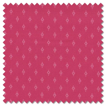 Plain and Simple - flower pin red (per 1/4 metre)