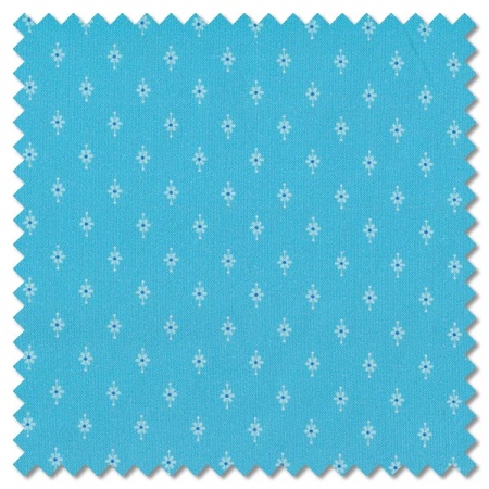 Plain and Simple - flower pin aquamarine (per 1/4 metre)