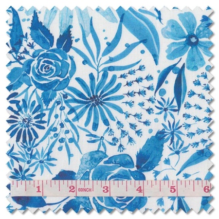 Sunshine & Blue Skies - true blue water (per 1/4 metre)