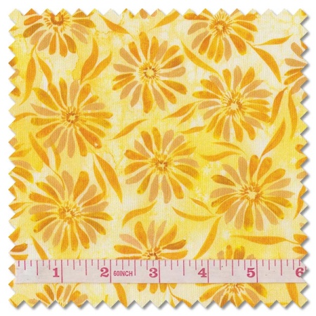 Sunshine & Blue Skies - brightly beaming sunshine (per 1/4 metre)