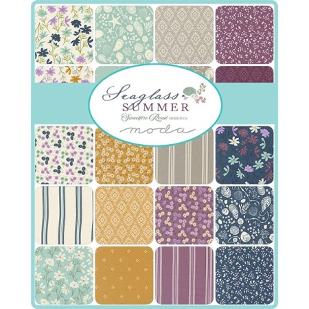 Moda Seaglass Summer jelly roll