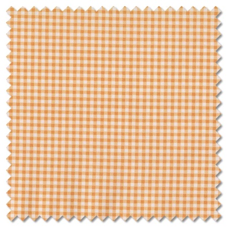 Shine - gingham orangesicle (per 1/4 metre)