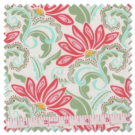 Tango - valencia cream tangerine (per 1/4 metre)