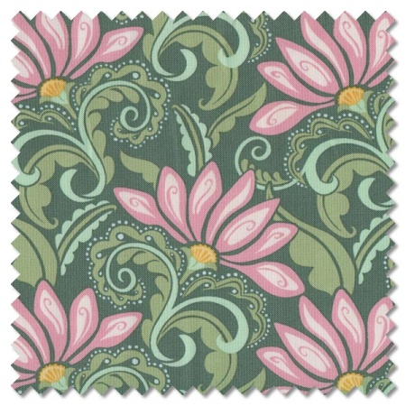 Tango - valencia basil (per 1/4 metre)