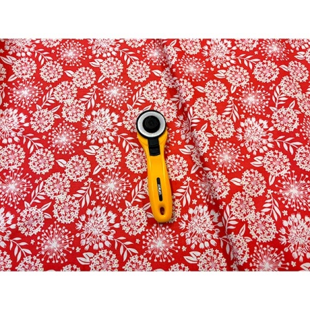 Tango - simpatico tangerine (per 1/4 metre)