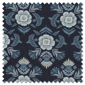 Folk & Lore - flight of fancy damask peacoat (per 1/4 metre)