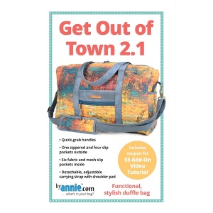 By Annie Get Out Of Town 2.1 bag pattern