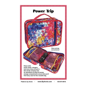 By Annie Power Trip bag pattern