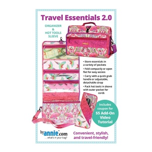 By Annie Travel Essentials 2.0 bag pattern