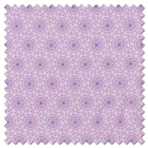 Chalki - Chalki tile on soft purple (per 1/4 metre)