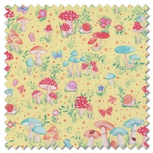 Fairy Dust - toadstool lemon (per 1/4 metre)