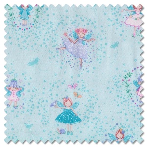 Fairy Dust - friends turquoise (per 1/4 metre)