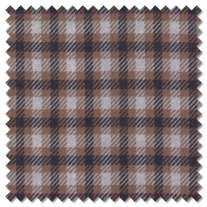 Farmhouse Flannels III - square plaid pewter (per 1/4 metre)