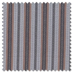 Farmhouse Flannels III - blanket stripe pewter (per 1/4 metre)