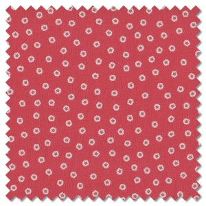 Isabella - bramley floral on reddish (per 1/4 metre)