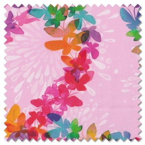 Playgrounds - butterfly swirl pink (per 1/4 metre)