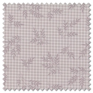 Plain and Simple - wheat gingham cocoa (per 1/4 metre)