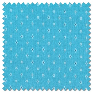 Plain and Simple - flower pin aquamarine (per 1/4 metre)