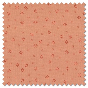 Plain and Simple - blossoms tangerine (per 1/4 metre)