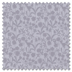 Tiny Tonals - wildflowers grey on grey (per 1/4 metre)