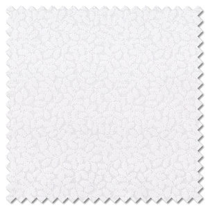 Tiny Tonals - tiny leaves white on white (per 1/4 metre)