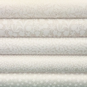 Lewis & Irene Tiny Tonals white 5 fat quarter pack