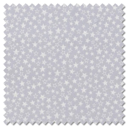 Tiny Tonals - tiny stars grey on grey (per 1/4 metre)