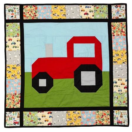 Fun on the Farm playmat quilt pattern (34 inch x 34 inch)