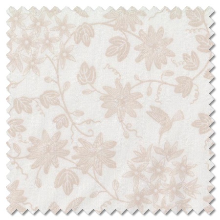 Tiny Tonals - hummingbird cream on cream (per 1/4 metre)