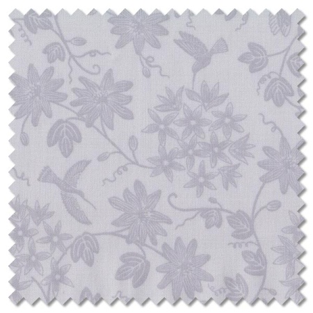 Tiny Tonals - hummingbird grey on grey (per 1/4 metre)