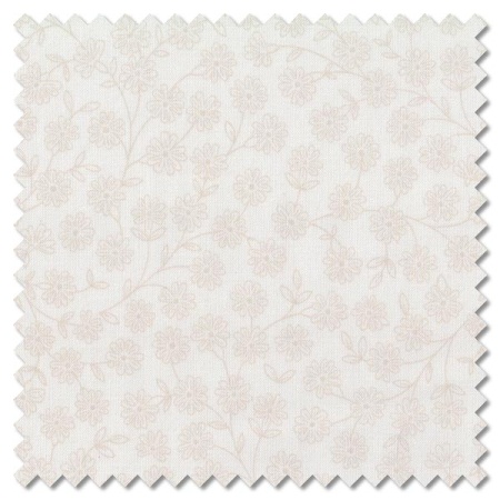 Tiny Tonals - daisy chain cream on cream (per 1/4 metre)