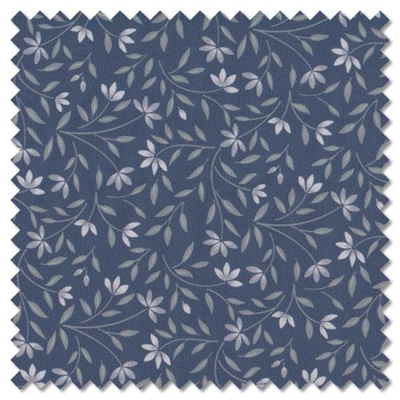 The Water Gardens - wild harmony navy blue (per 1/4 metre)